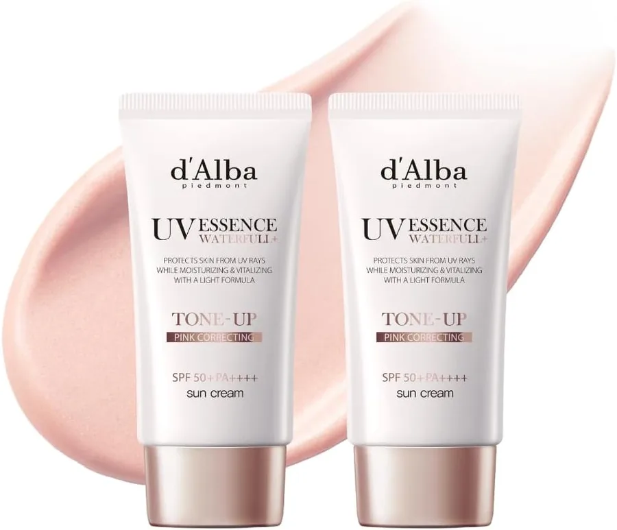 d'Alba Waterfull Essence Tone-Up SPF50+