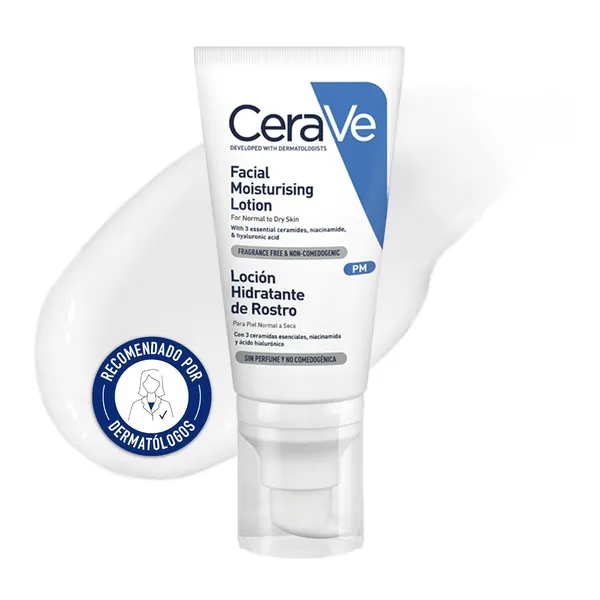 CeraVe Loción Hidratante de Rostro (noche)
