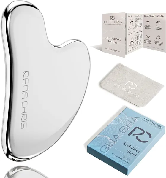 Rena Chris · Gua Sha de Acero Inoxidable